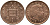 Великобритания 1 пенни 2003 Елизавета II (1952-2022) KM 986, Spink 4710 (B5) сталь плакированная медью 65-922