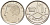 БЕЛЬГИЯ 1 ФРАНК 1989 BELGIE, БОДУЭН I (1951-1993) KM 171 железо плакированное никелем 206-224