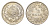 Германия 1/2 марки 1916 A, Вильгельм II (1888-1918) KM 17, J. 16 серебро UNC 4625-1039