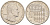 Монако 1/2 франка 1965 Ренье III (1949-2005) KM 145 никель 190-521