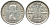 Австралия 3 пенса 1960 m, Елизавета II (1952-2022) KM 57 серебро 71-661