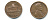 США 1 ЦЕНТ 1972 D, ЛИНКОЛЬН KM 201 медь цинк 86-214
