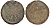 Россия 1 деньга 1748 медь 51-4025