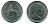 Великобритания 10 пенсов 1968 Елизавета II (1952-2022) KM 912, Spink 4231 (F1) медно-никель  4110-1045