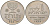 Израиль 1 лира 1958 Ханука KM 22 медно-никель BU 88-122