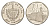 Куба 10 сентаво 1996 форт в Гаване Ла-Фуэрса KM 576.2, JMA MC20, Schoen 714 сталь плакированная никелем 4644-735