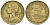 Франция 5 сантимов 1966 ТИП MORLON KM 933, Le Franc 125.2 медь алюминий никель 4564-765
