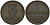 Ганновер 1 пфенниг 1849 B, Эрнст Август (1837-1851) KM 201.1, AKS 129, J. 74 медь 4608-1025