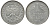 ФРГ 1 МАРКА 1973 F KM 110, J. 385 медно-никель aUNC 72-833