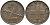ШВЕЙЦАРИЯ 2 РАППЕНА 1958 В KM 47 бронза 4539-423
