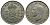 Великобритания 2 шиллинга (флорин) 1947 Георг VI (1936-1952) KM 865, Spink 4102 медно-никель 4381-1046