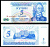 Приднестровье 5 купонов (рублей) 1994 Pick 17 бумага UNC (пресс) 7207-4-1-2