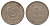 Бразилия 100 реалов (рейсов) 1885 KM 477 медно-никель 1519-1334