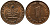 ФРГ 1 ПФЕННИГ 1950 D KM 105, J.380 сталь плакированная медью 96-1057