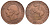 Вестфалия 50000000 марок 1923 Funck 645.12, J N23a, Men18 33512.30 томпак плакированный латунью 1066-4-12