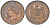 Франция 5 сантимов 1855 A, Наполеон III (1852-1870) KM 777.1 бронза aUNC 4044-342