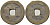 КИТАЙ 1 КЭШ 1796-1820 CHIA-CHING, TUNG-PAO бронза 3856-232