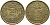 МАРОККО 50 ФРАНКОВ 1950 ГОД 1371, МОХАММЕД V (1927-1962) KM 51 алюминиевая бронза 111-132
