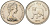 Остров Мэн 25 пенсов 1975 кошка Мэна (мэнкс) KM 31 медно-никель BU 4386-1031