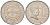 Филиппины 1 писо 2010 KM 269a сталь плакированная никелем 4523-1241