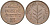 Израиль, Палестина 1 милс 1927 Британская администрация KM 1 бронза 4511-316