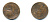ИТАЛИЯ 10 ЧЕНТЕЗИМО 1926 R ВИКТОР ЭММАНУИЛ KM 60 медь 80-1215