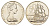Новая Зеландия 50 центов 1984 Елизавета II (1952-2022), парусник Индевор, тираж 25.000 экземпляров KM 37 медно-никель BU 189-1121