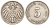 ГЕРМАНИЯ 5 ПФЕННИГОВ 1902 A, KM 11, J. 12 медно-никель 73-1561