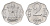 Индия 2 пайса 1972 KM 13.6 алюминий UNC 4690-121