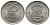 Швеция 25 эре 1973 U, Густав VI Адольф (1950-1973) KM 836 медно-никель 3458-153