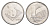 Бразилия 1 крузейро 1990 KM 617 нержавеющая сталь UNC 4644-518