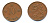 Финляндия 10 пенни 1929 республика (1918-1962) KM 24 медь 46-1634