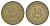 Тунис 50 миллимов 1996 KM 308 латунь 4629-545