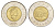Канада 2 доллара 2001 Елизавета II (1952-2022), полярный медведь KM 270 биметалл aUNC 4631-836