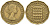 Великобритания 3 пенса 1955 Елизавета II (1952-2022) KM 900, Spink 4153 никель латунь 175-1031