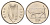 Ирландия 5 пенсов 1993 бык KM 28 медно-никель UNC 4682-561
