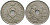Бельгия 25 сантимов 1921 BELGIE KM 69 медно-никель 4171-646