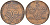 Швеция 5 эре 1942 Густав V (1907-1950), редкая KM 779.2 бронза 4557-645