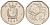 Мальта 5 центов 1993 краб KM 95 медно-никель 4588-123