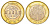 Макао 10 патак 1997 KM 83 биметалл UNC 4624-634