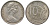 Австралия 10 центов 1966 Елизавета II (1952-), птица лирахвост KM 65 медно-никель 62-1137