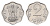 Индия 2 пайса 1968 KM 13.5 алюминий UNC 4690-117