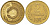 Болгария 2 стотинки 1974 KM 85 латунь UNC 3955-427