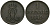 Ганновер 1 пфенниг 1849 B, Эрнст Август (1837-1851) KM 201.1, AKS 129, J. 74 медь 4608-1026