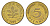 ФРГ 5 пфеннигов 1989 D KM 107, J. 382 сталь плакированная латунью UNC 4630-1251