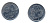 БРАЗИЛИЯ 50 КРУЙЗЕЙРО 1984 KM 594.1 сталь aUNC 51-5736
