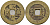 Китай 1 цянь (кэш) ND (1736-1795) династия Цин (1636-1912), Айсиньгьоро Хунли (1735-1796), диаметр 25 Hartill 22.200, FD 2297, Schjoth 1463, KM 387 бронза 4121-236