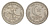 Пакистан 1/4 рупии 1948 KM 5 никель 4643-644