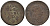 Франция 1 лиард 1657 D, Людовик XIV (1643-1715) KM 192.5 медь 34-1255