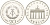 ГДР 20 марок 1990 A, Бранденбургские Ворота в Берлине KM 139a серебро PROOF 11-162-41